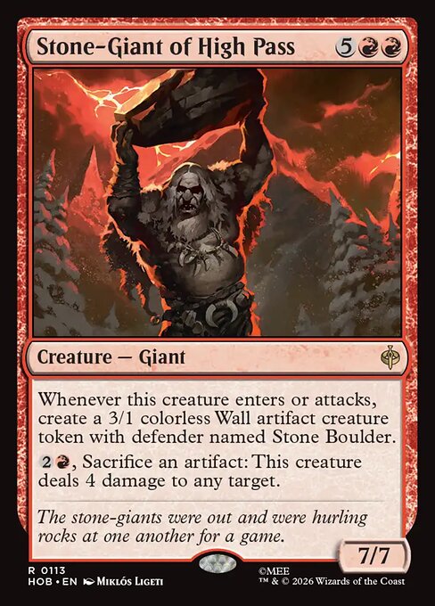 Stone-Giant of High Pass - catalogue image