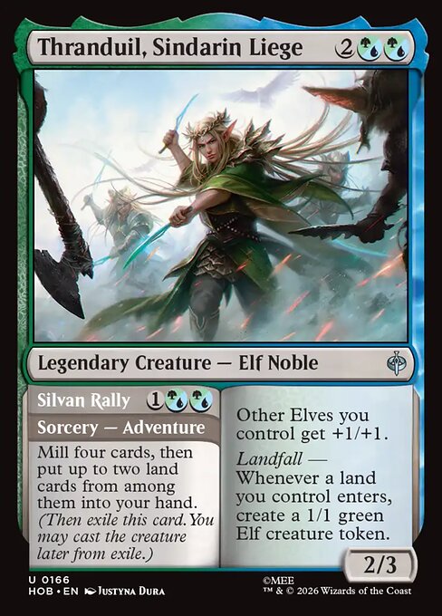 Thranduil, Sindarin Liege // Silvan Rally - catalogue image