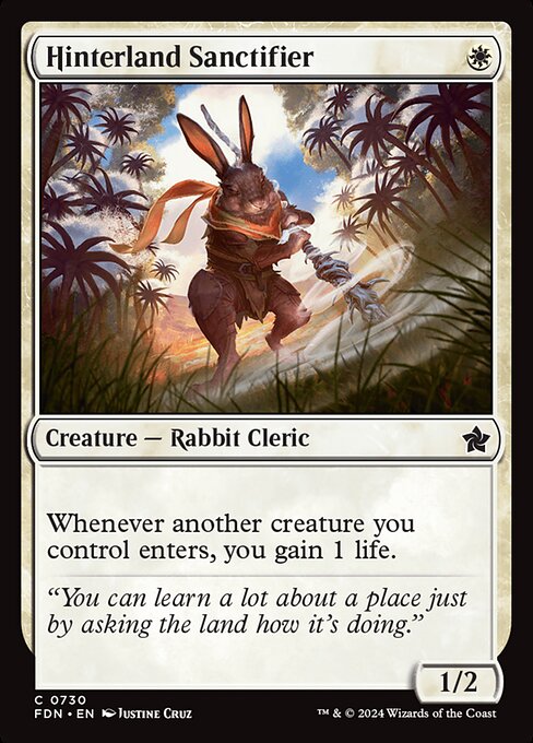 Hinterland Sanctifier - catalogue image