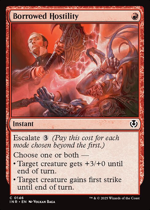 Borrowed Hostility - catalogue image