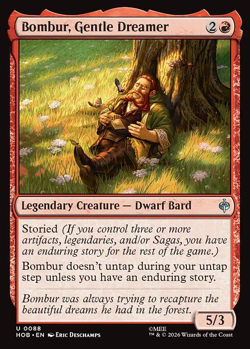 Bombur, Gentle Dreamer - catalogue image