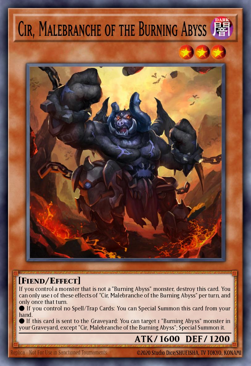 Cir, Malebranche of the Burning Abyss - catalogue image