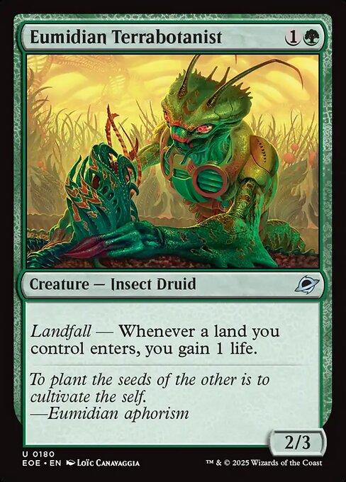Eumidian Terrabotanist - catalogue image