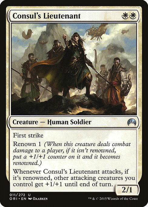 Consul's Lieutenant - catalogue image