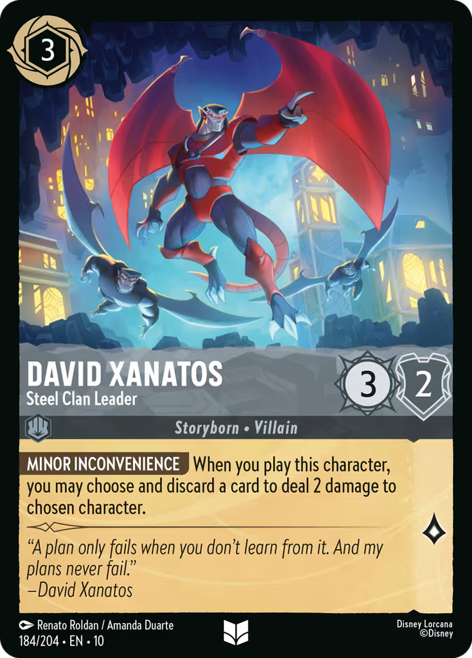 David Xanatos — Steel Clan Leader - catalogue image