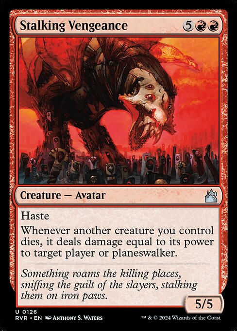 Stalking Vengeance - catalogue image