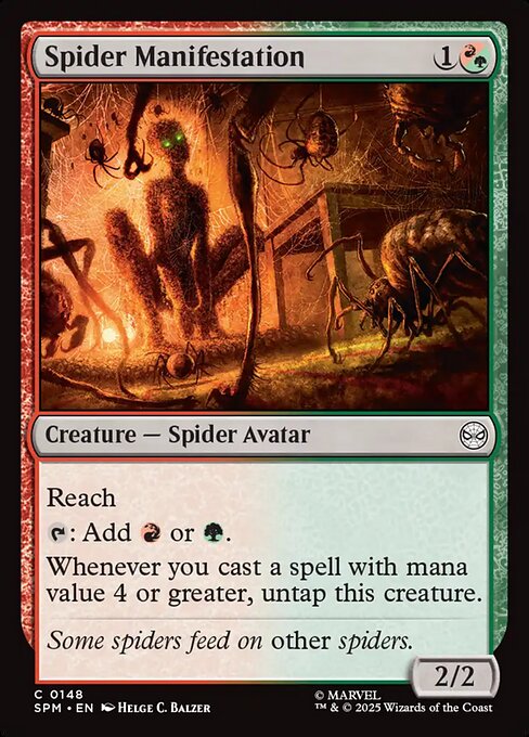 Spider Manifestation - catalogue image
