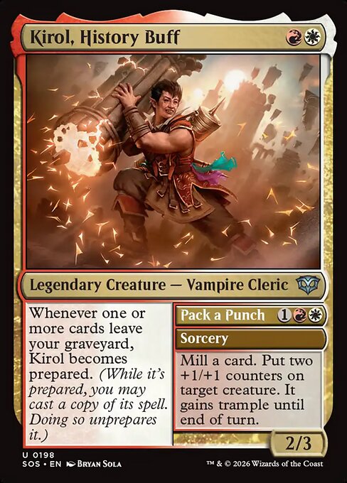 Kirol, History Buff // Pack a Punch - catalogue image