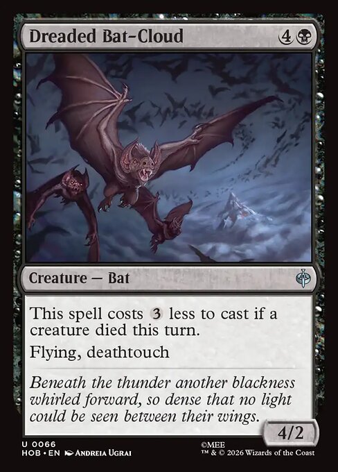 Dreaded Bat-Cloud - catalogue image