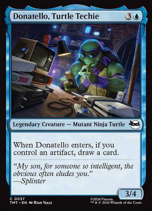 Donatello, Turtle Techie - catalogue image