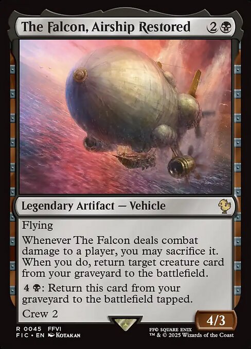The Falcon, Airship Restored - catalogue image