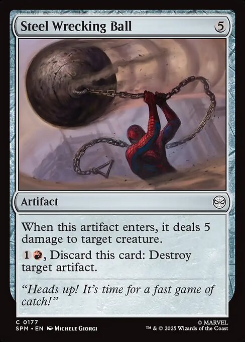 Steel Wrecking Ball - catalogue image