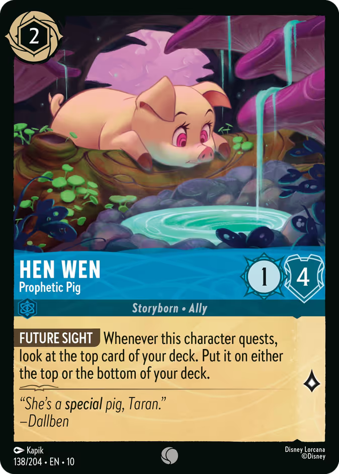 Hen Wen — Prophetic Pig - catalogue image