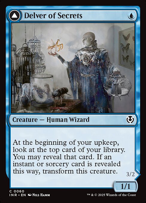 Delver of Secrets // Insectile Aberration - catalogue image