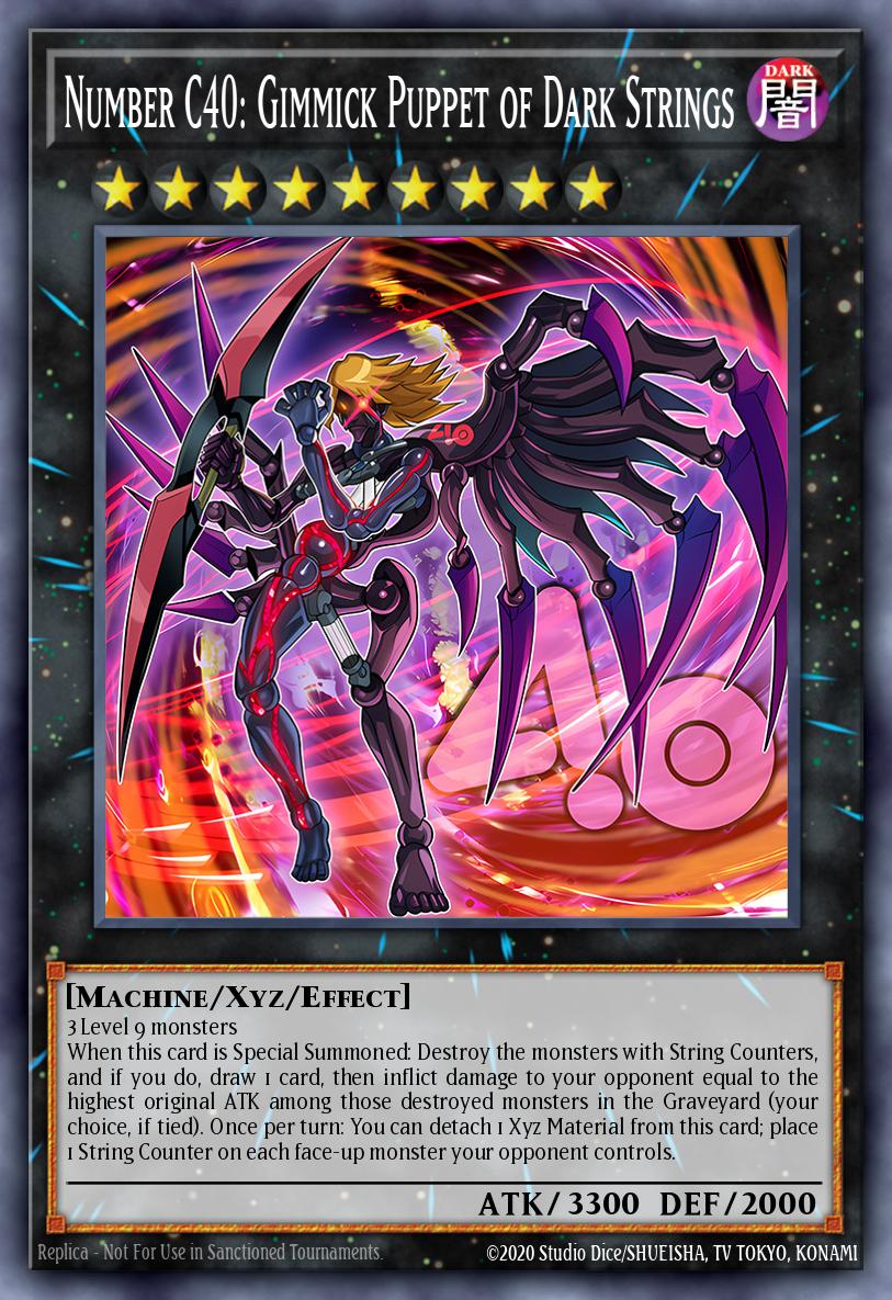 Number C40: Gimmick Puppet of Dark Strings - catalogue image