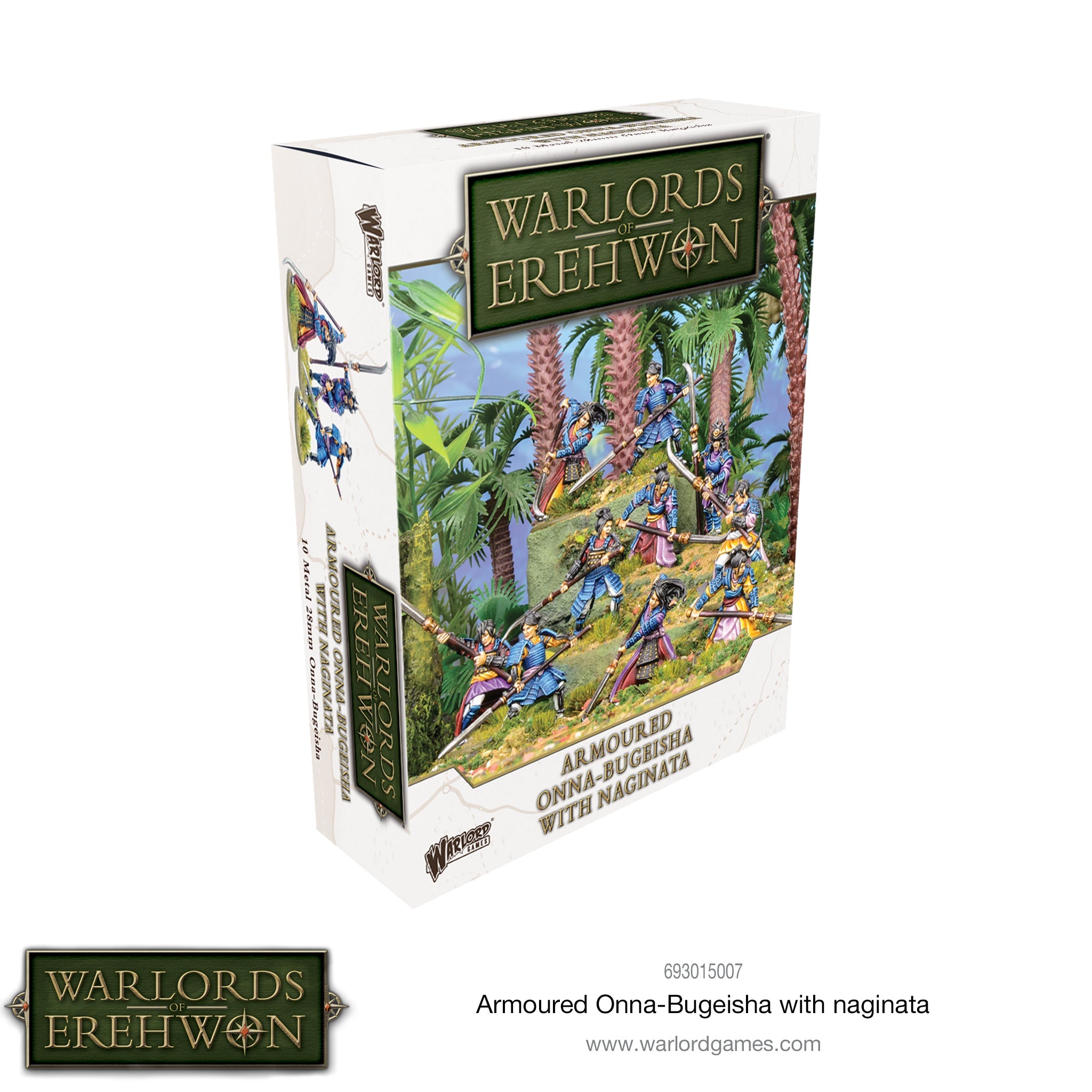 Pike & Shotte - Armoured Onna-bugeisha (Warlords of Erehwon Range)