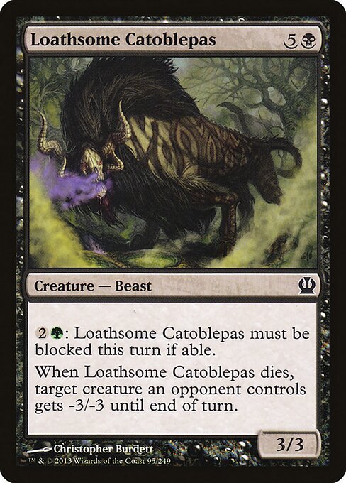 Loathsome Catoblepas - catalogue image