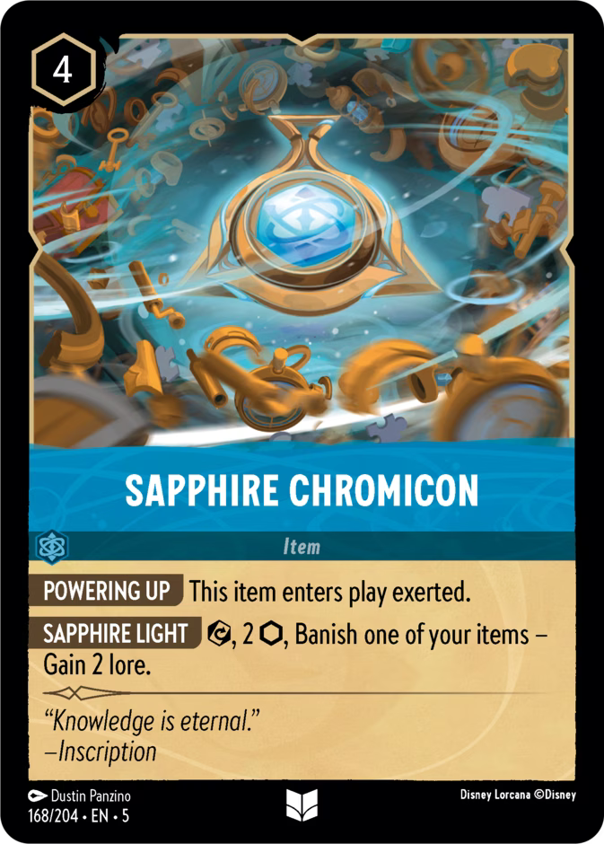 Sapphire Chromicon - catalogue image