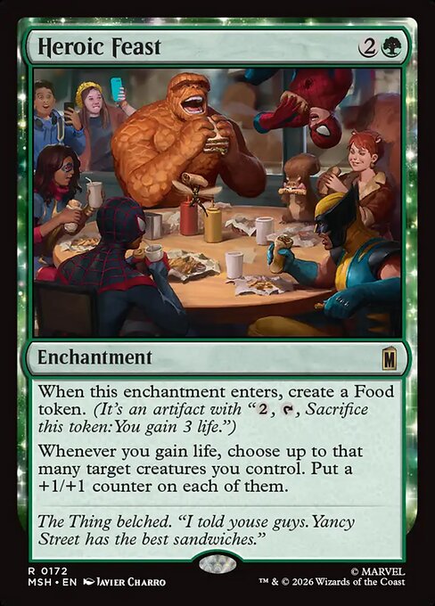 Heroic Feast - catalogue image