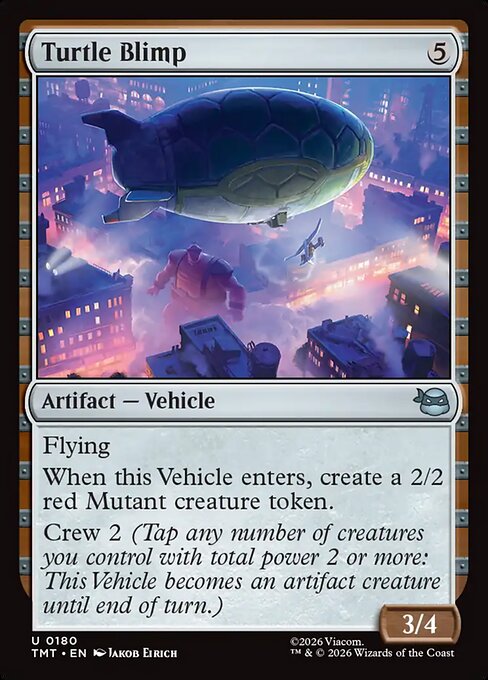 Turtle Blimp - catalogue image