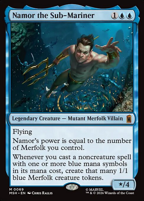Namor the Sub-Mariner - catalogue image