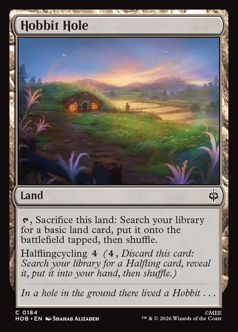 Hobbit Hole - catalogue image