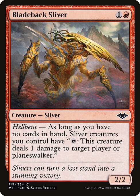 Bladeback Sliver - catalogue image