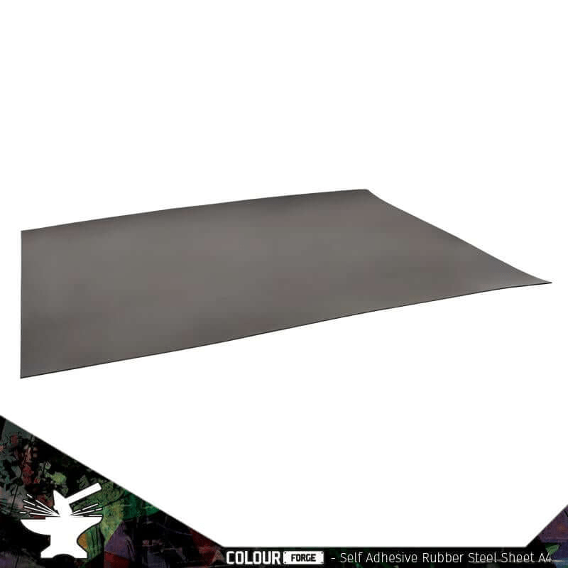 Self Adhesive Rubber Steel Sheet A4 - The Ork Forge