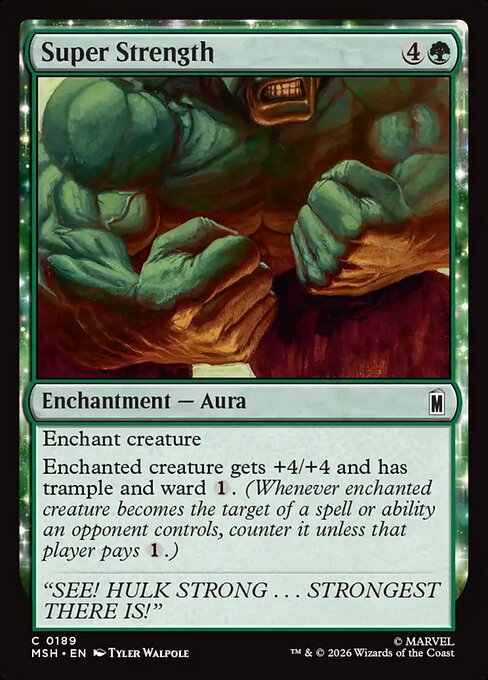 Super Strength - catalogue image