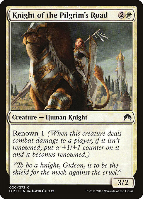 Knight of the Pilgrim's Road - catalogue image