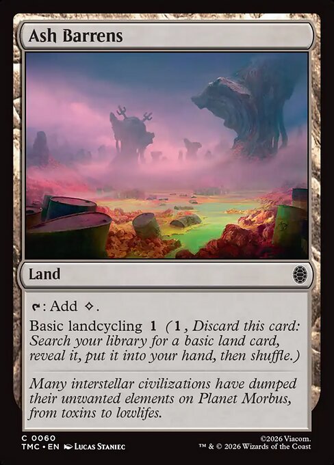 Ash Barrens - catalogue image