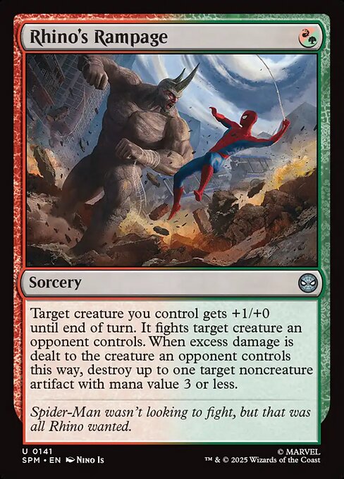 Rhino's Rampage - catalogue image