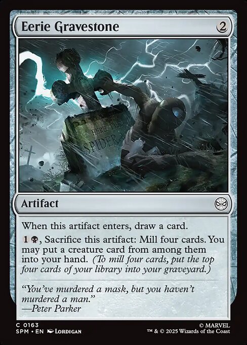 Eerie Gravestone - catalogue image