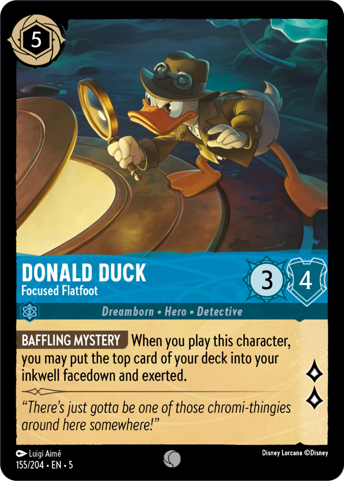 Donald Duck — Focused Flatfoot - catalogue image