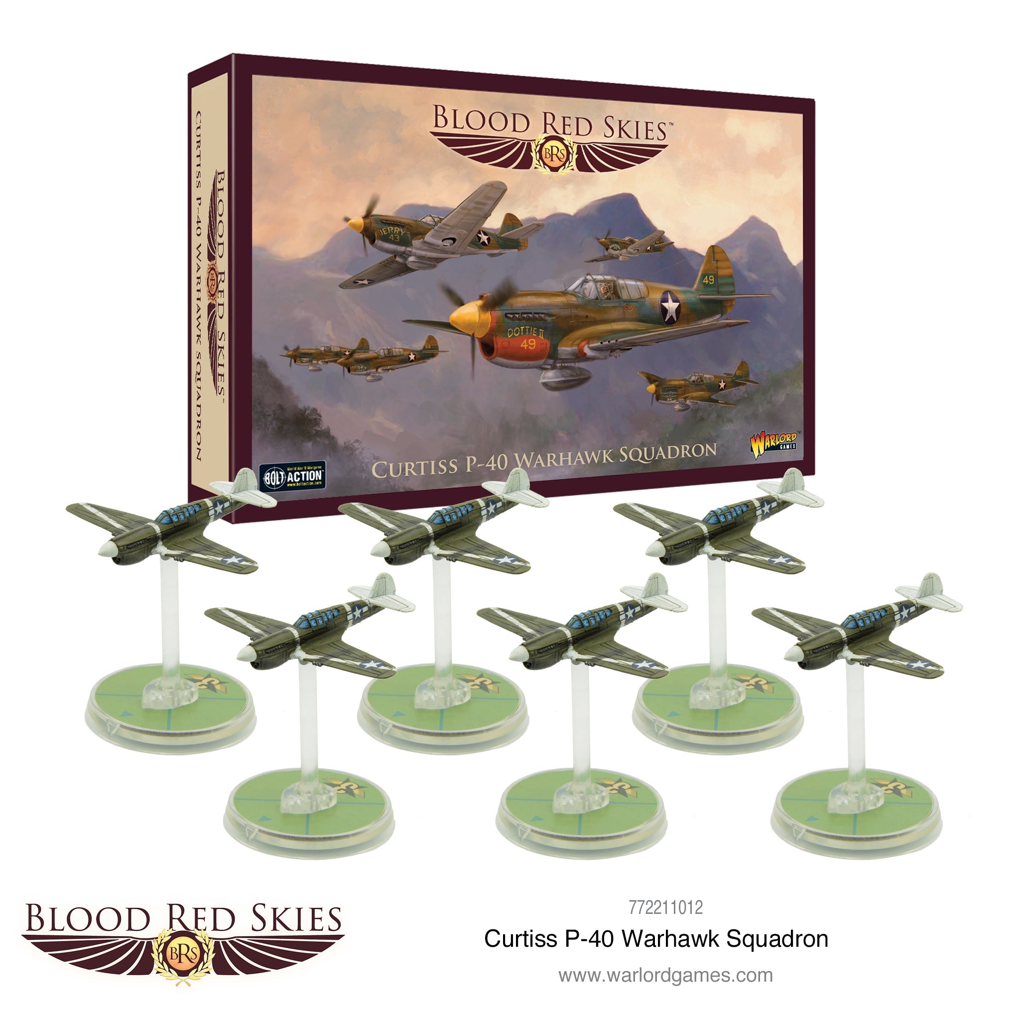 Blood Red Skies: US Curtis P-40 Warhawk Squadron