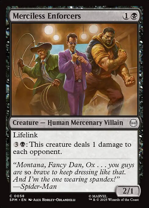 Merciless Enforcers - catalogue image