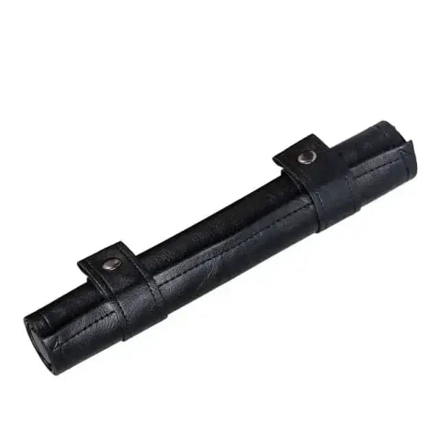 Scroll of Holding (Black) | Vegan Leather Dice Mat - The Ork Forge