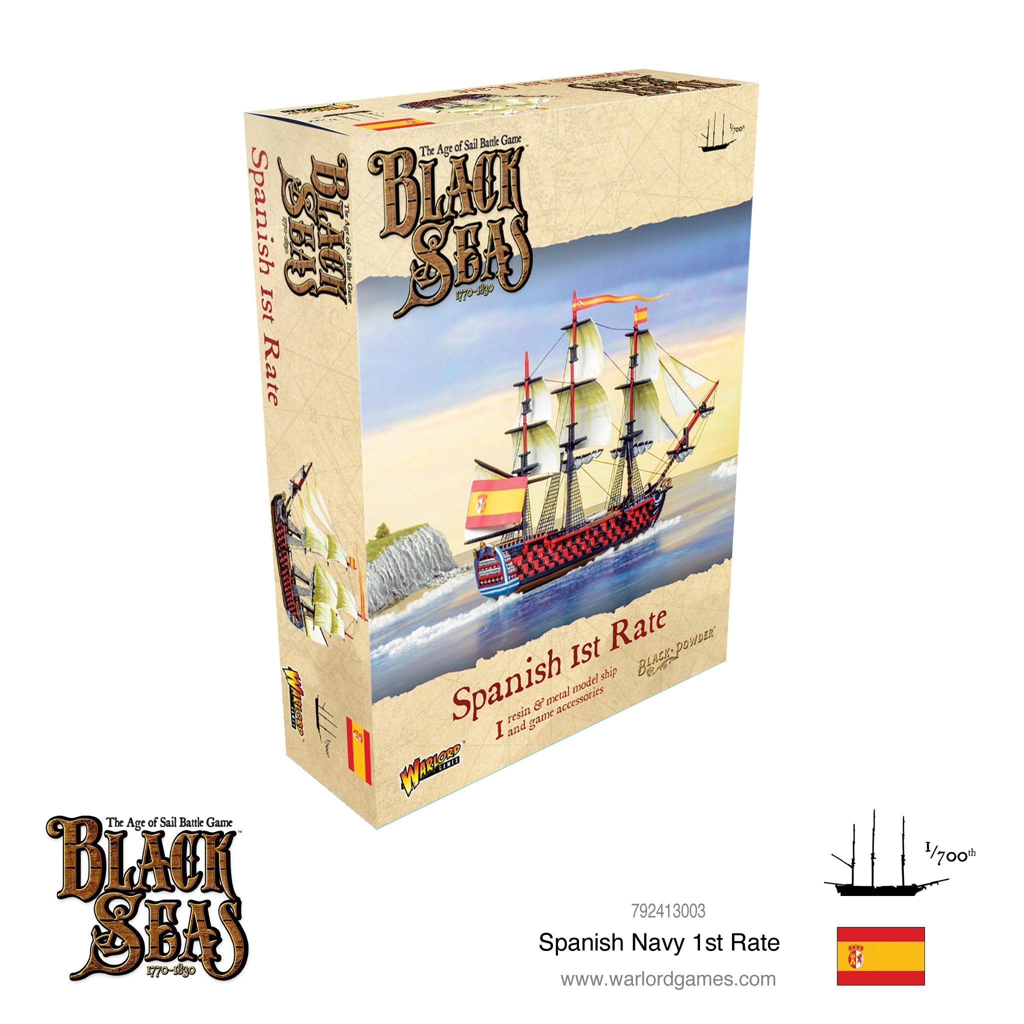 Black Seas - Spanish Navy 1st Rate