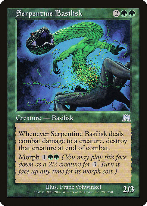 Serpentine Basilisk - catalogue image