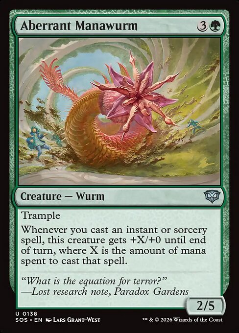 Aberrant Manawurm - catalogue image