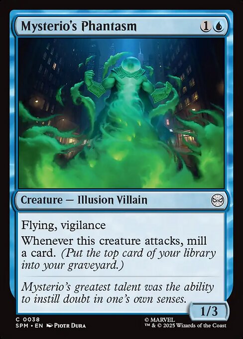 Mysterio's Phantasm - catalogue image