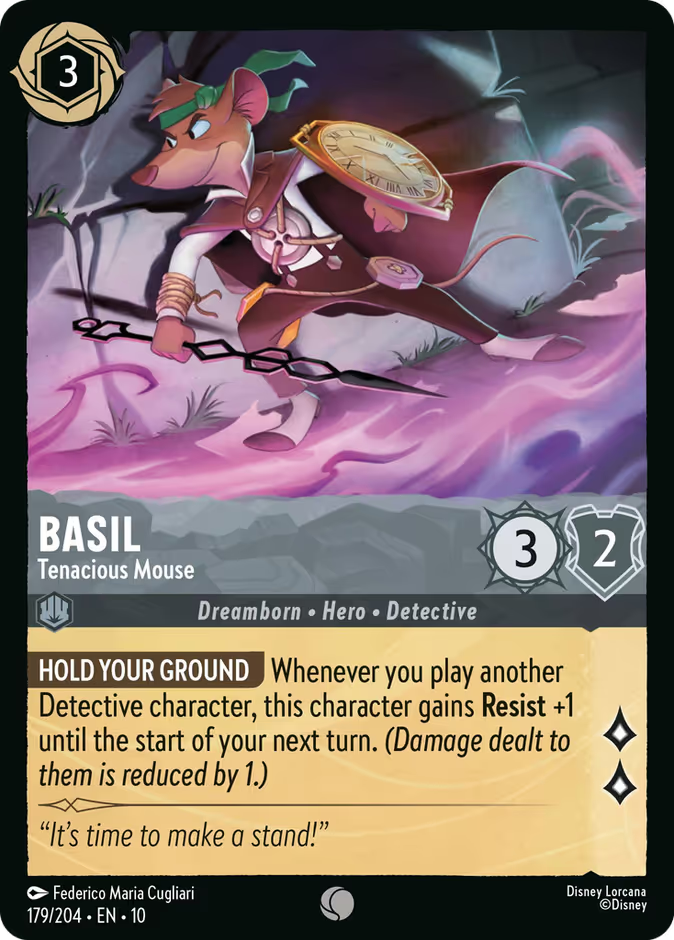Basil — Tenacious Mouse - catalogue image