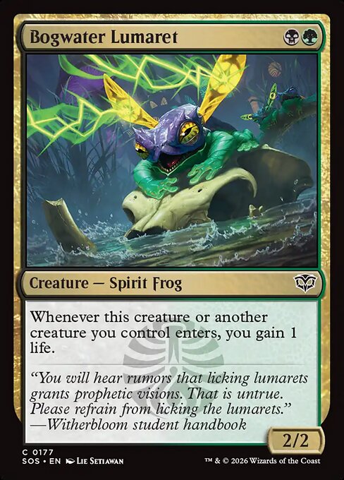 Bogwater Lumaret - catalogue image