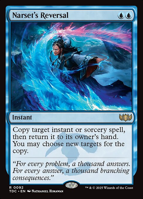 Narset's Reversal - catalogue image