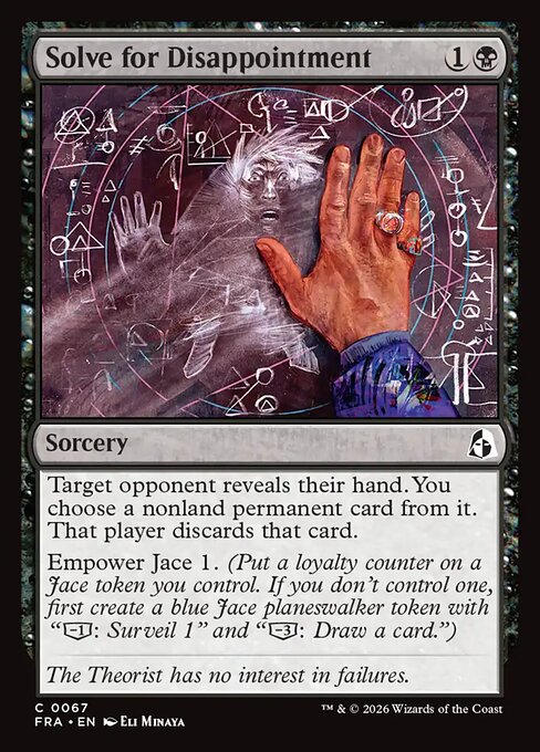 Solve for Disappointment - catalogue image