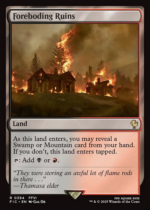 Foreboding Ruins - catalogue image