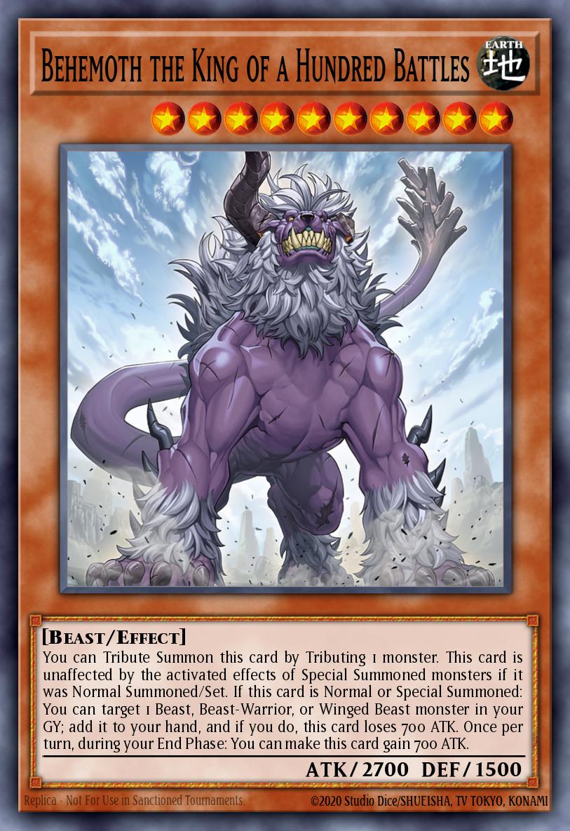 Behemoth the King of a Hundred Battles - catalogue image