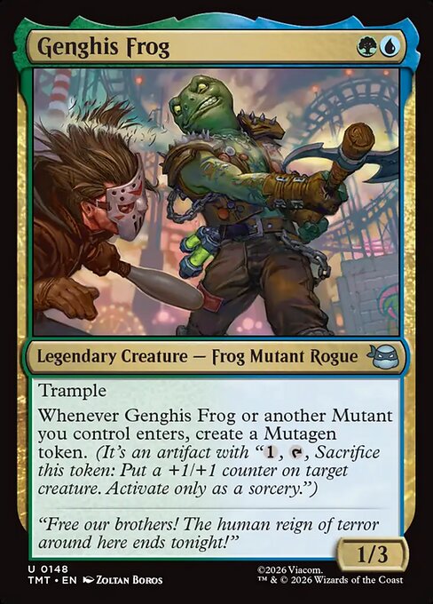 Genghis Frog - catalogue image