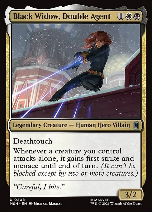 Black Widow, Double Agent - catalogue image