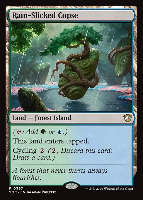 Rain-Slicked Copse - catalogue image